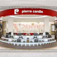 Thiết kế gian hàng giầy dép Pierre Cardin - Vincom Đồng Khởi(lần 2)